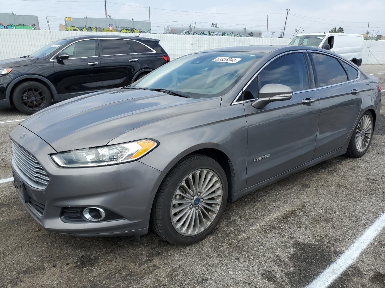 3FA6P0RU8ER393092 2014 Ford Fusion Titanium Hev