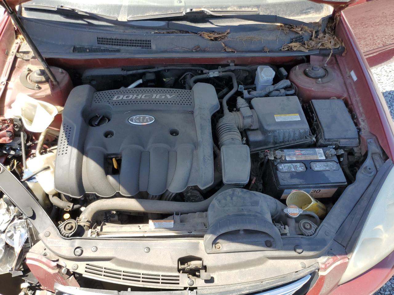 KNAGE123085209327 2008 Kia Optima Lx