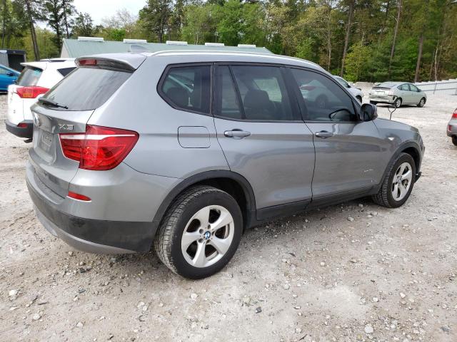 2011 BMW X3 xDrive28I VIN: 5UXWX5C58BL705252 Lot: 53707514