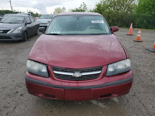 2005 Chevrolet Impala VIN: 2G1WF52E259157677 Lot: 53492304