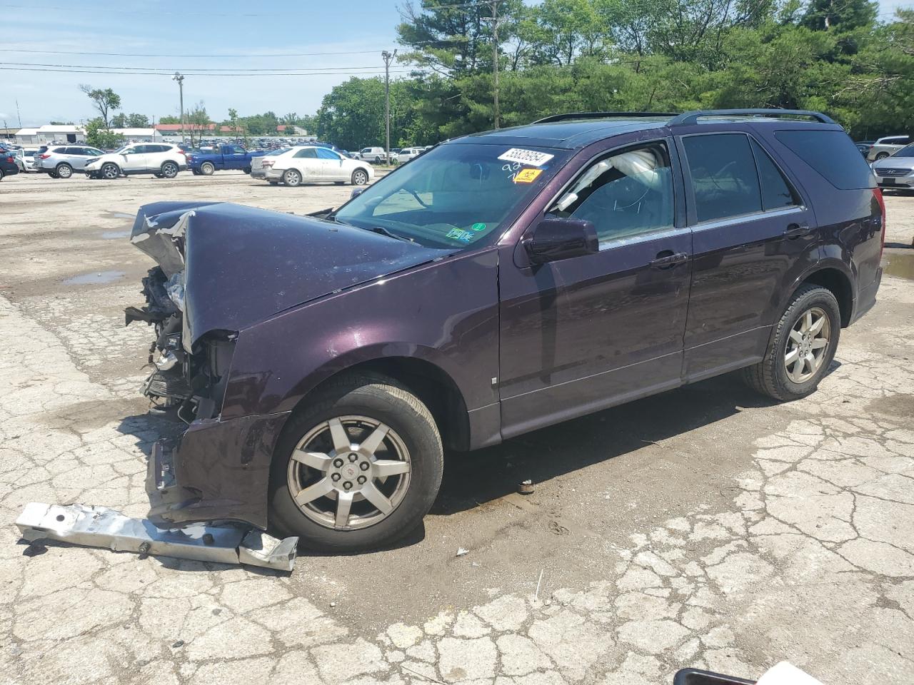 1GYEE637480119257 2008 Cadillac Srx