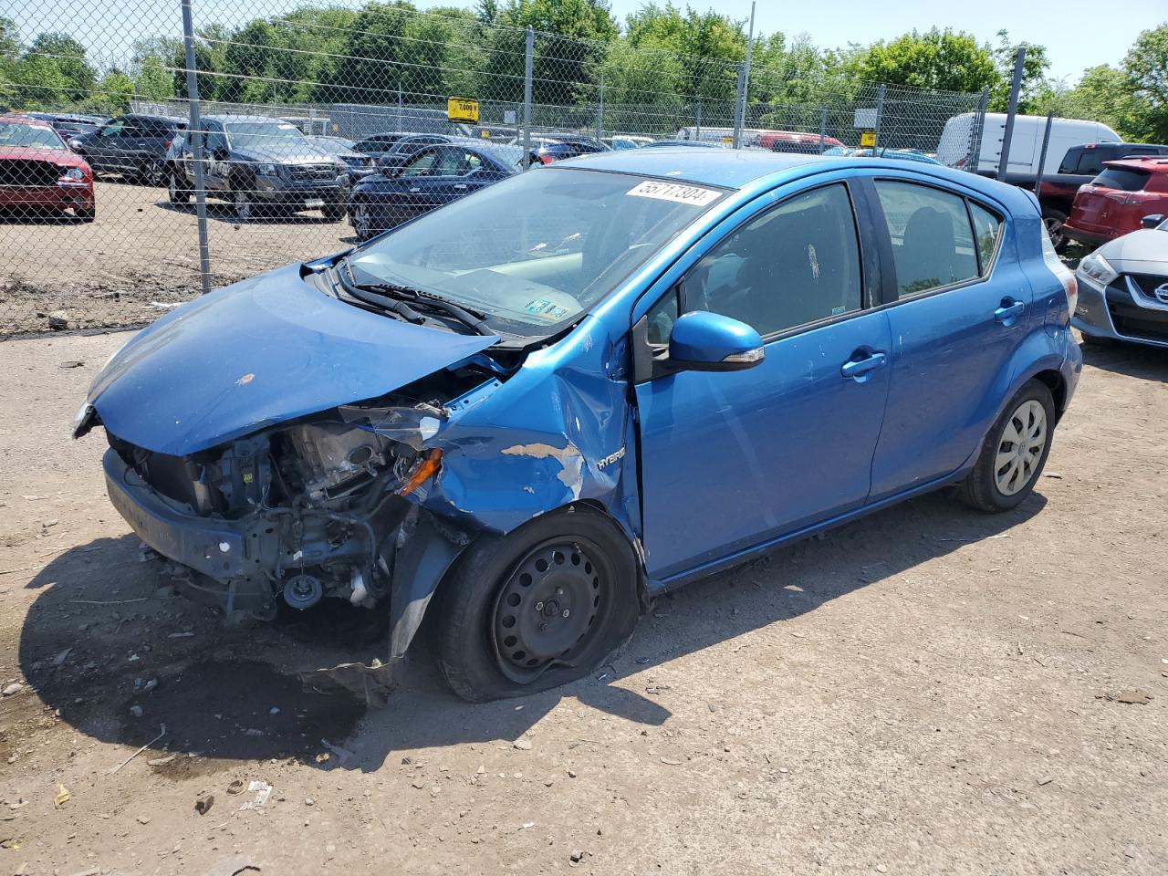 JTDKDTB35C1521266 2012 Toyota Prius C