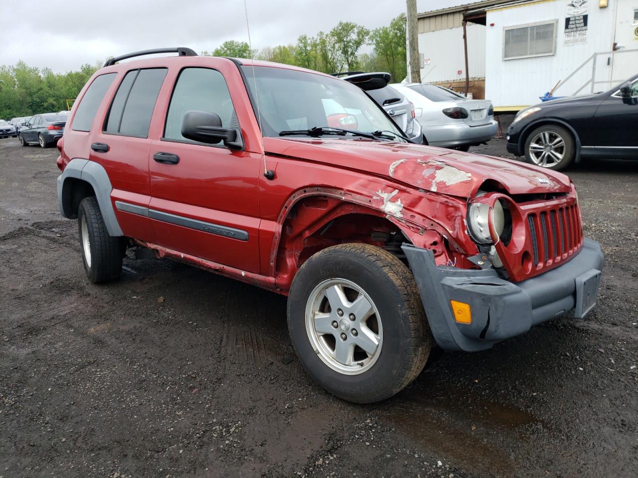 1J4GL48K07W561187 2007 Jeep Liberty Sport