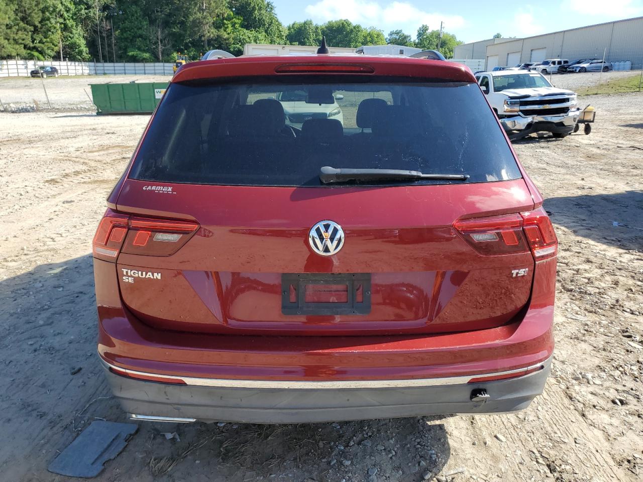 2018 Volkswagen Tiguan Se vin: 3VV3B7AX2JM044559