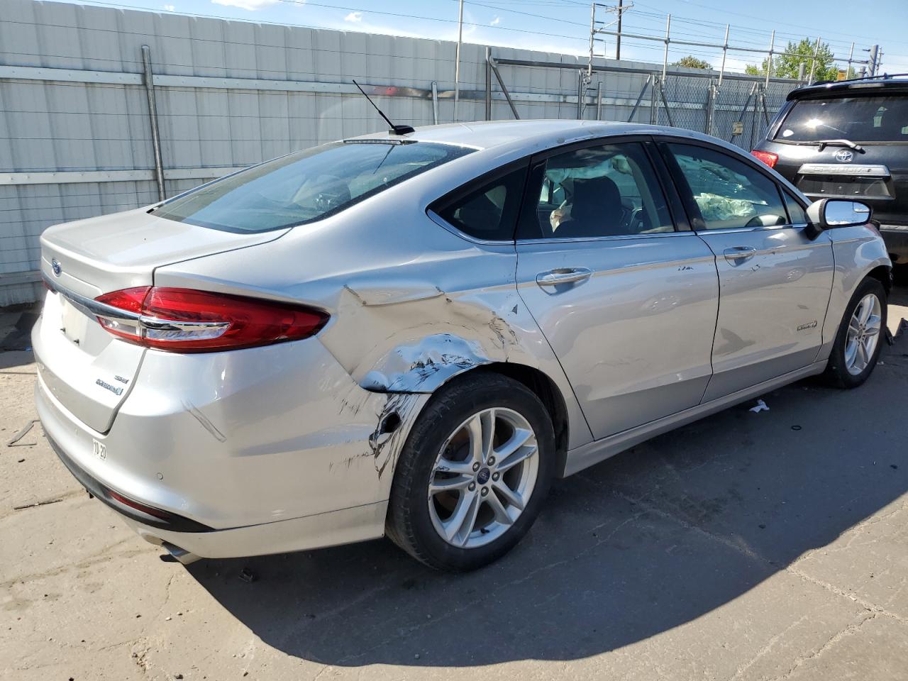 2018 Ford Fusion Se Hybrid vin: 3FA6P0LU7JR274646