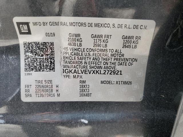 2019 GMC TERRAIN SL - 3GKALVEVXKL272921