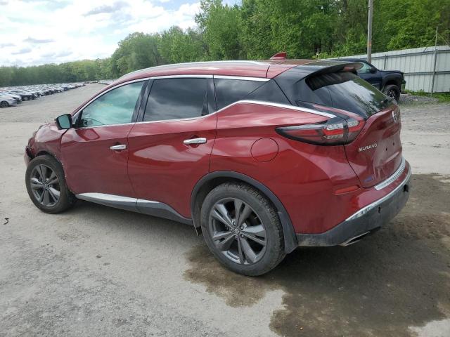  NISSAN MURANO 2021 Червоний