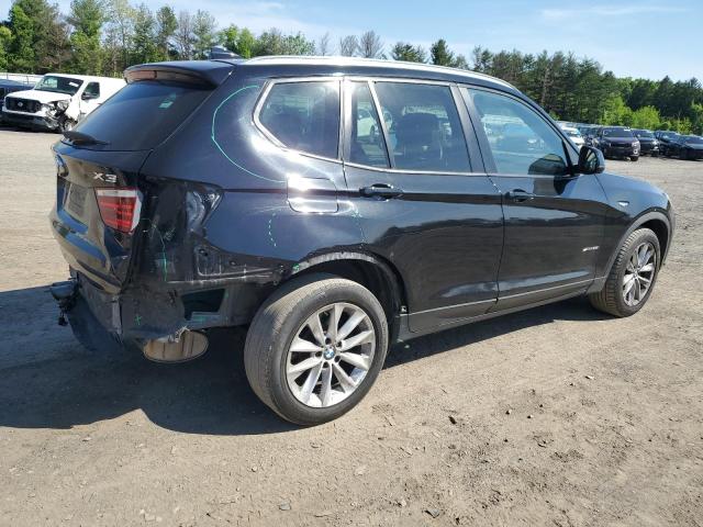  BMW X3 2017 Чорний