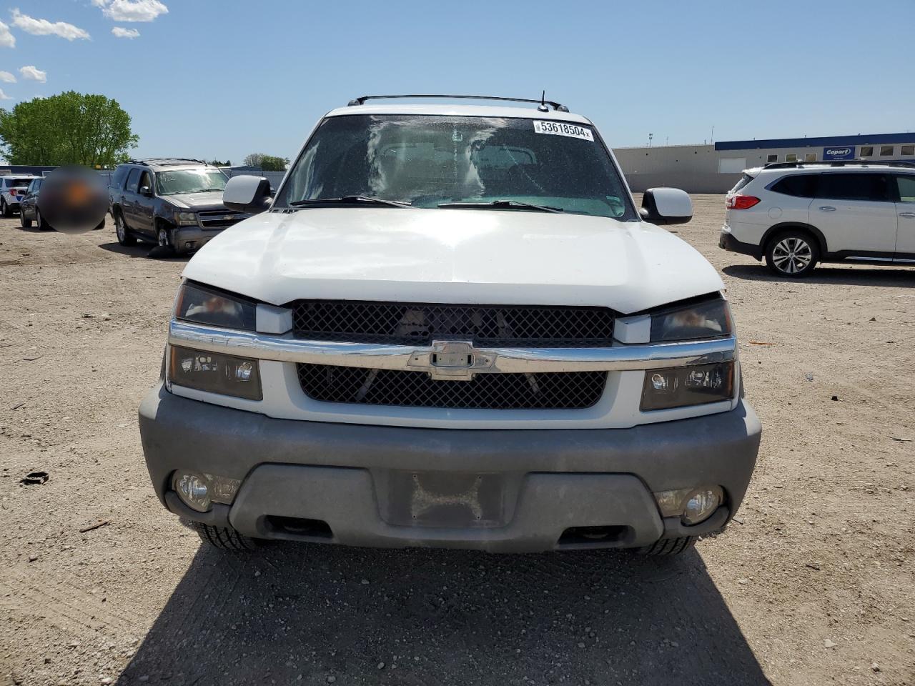 3GNEK13T02G311221 2002 Chevrolet Avalanche K1500