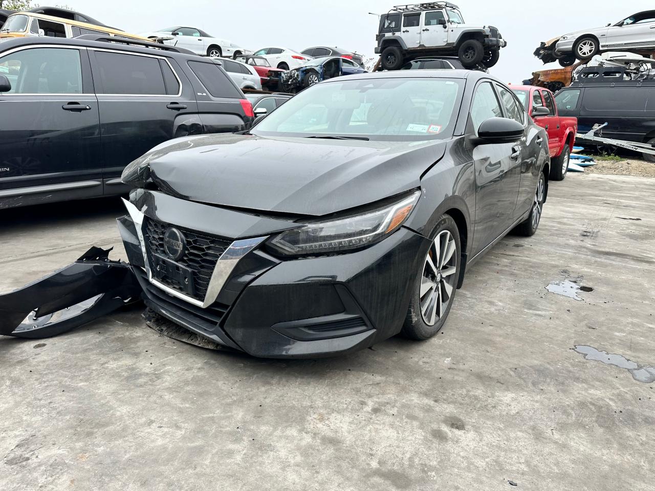 2020 Nissan Sentra Sv vin: 3N1AB8CV9LY262293