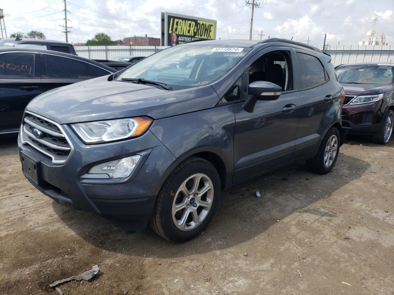 2020 Ford Ecosport Se vin: MAJ3S2GE1LC334387