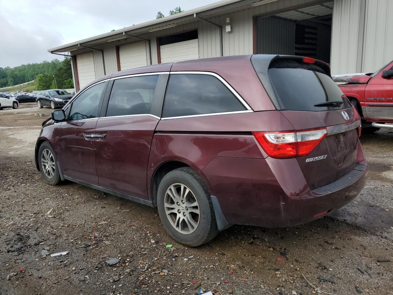 5FNRL5H66DB025187 2013 Honda Odyssey Exl