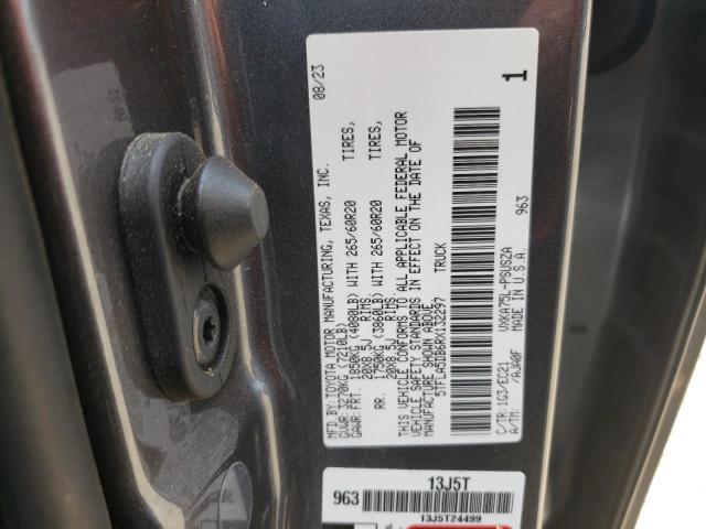 2024 Toyota Tundra Crewmax Sr VIN: 5TFLA5DB6RX132297 Lot: 53950774