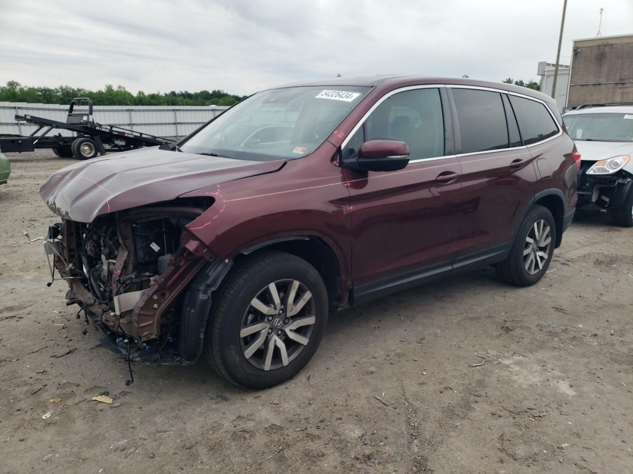 5FNYF6H46KB051132 2019 Honda Pilot Exl