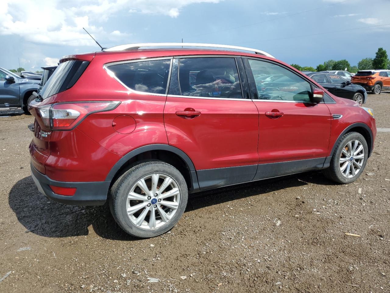 2017 Ford Escape Titanium vin: 1FMCU9JD8HUA13179