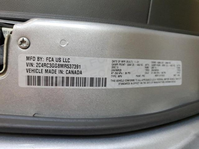 2021 CHRYSLER PACIFICA L - 2C4RC3GG8MR537391