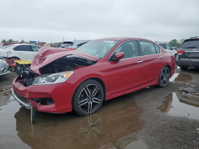 Lot #2535455830 2017 HONDA ACCORD SPO salvage car