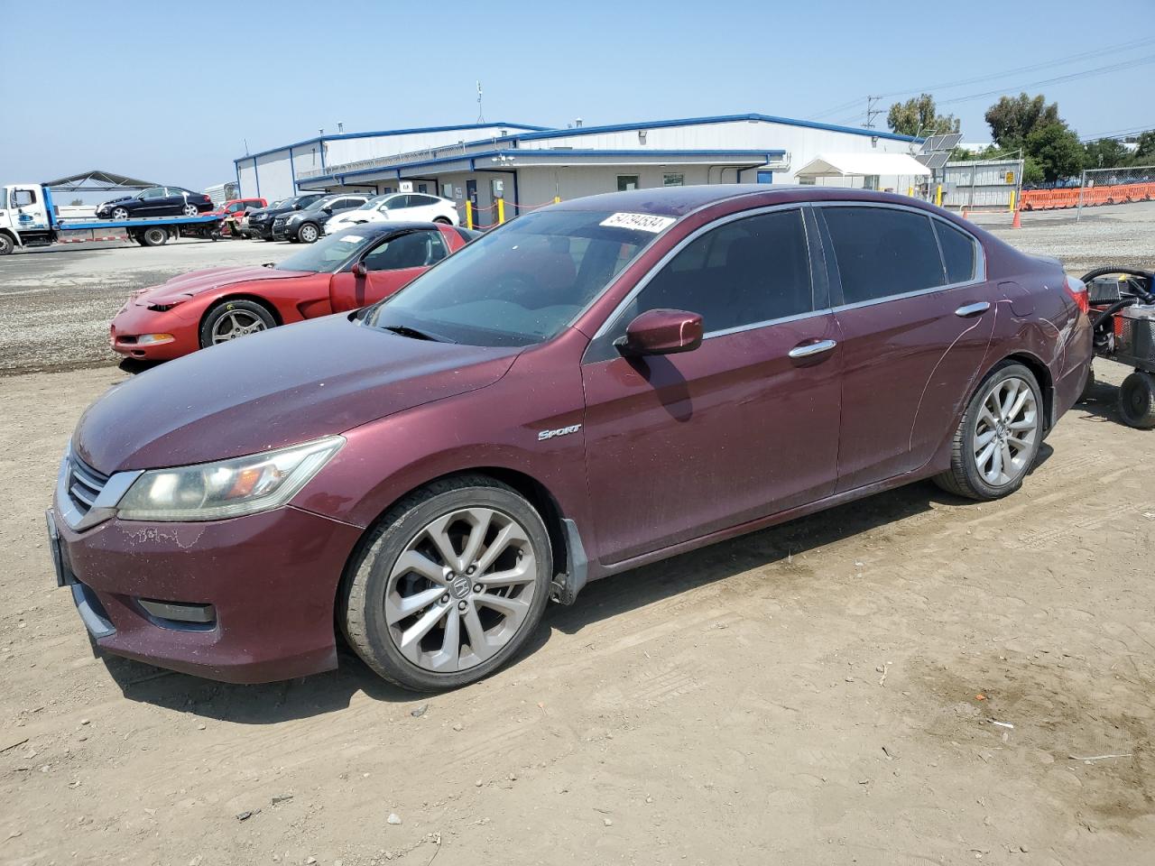 1HGCR2F51EA090747 2014 Honda Accord Sport