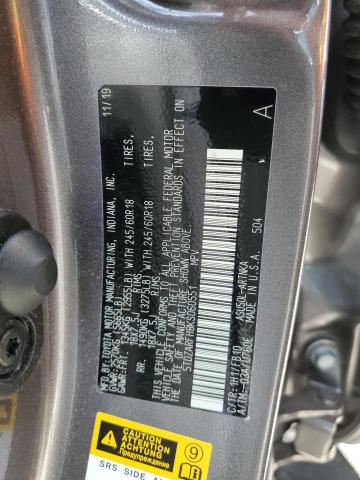 VIN 5TDZARFH8KS060551 2019 Toyota Highlander, LE no.13