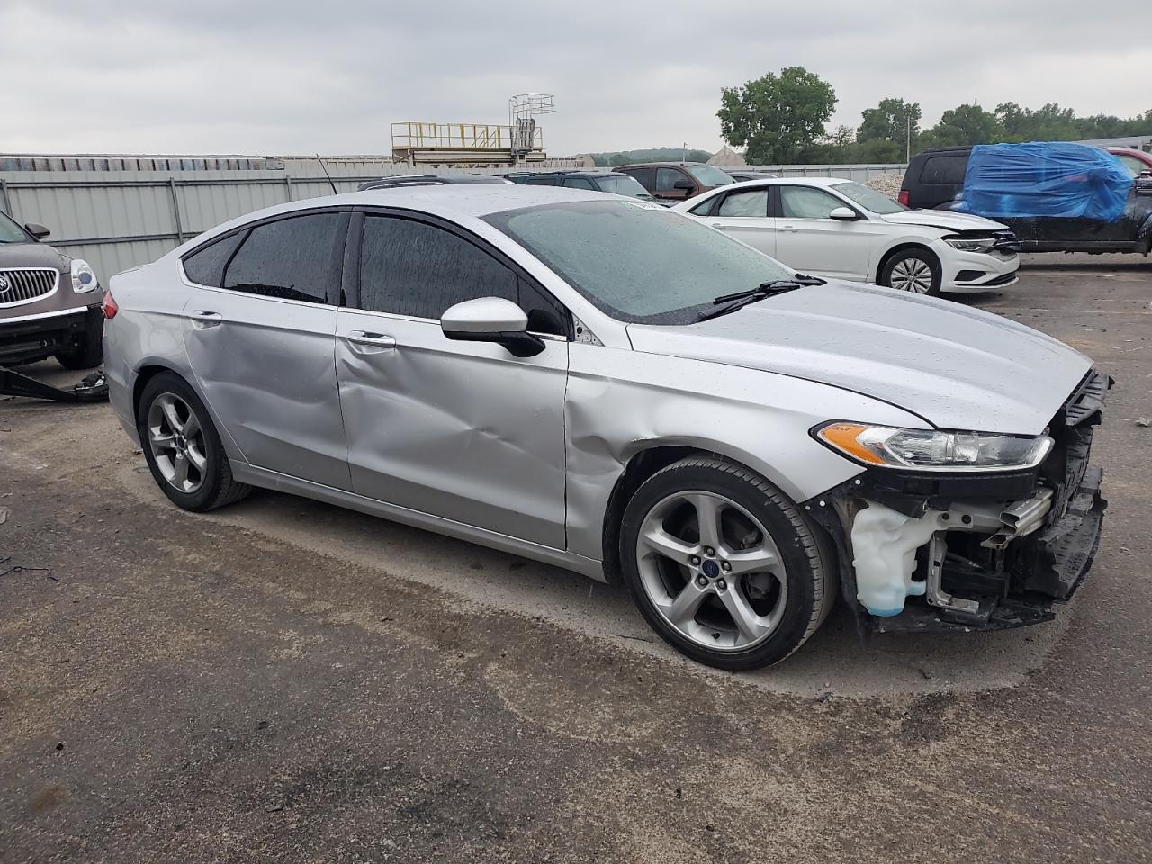 2016 Ford Fusion S vin: 3FA6P0G72GR165606