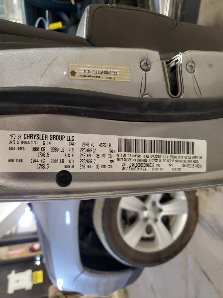 1C4NJDEB5ED846533 2014 Jeep Compass Latitude