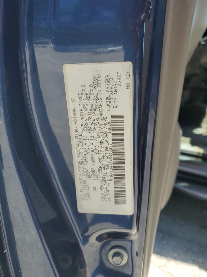 5TBRT34184S443317 2004 Toyota Tundra Access Cab Sr5