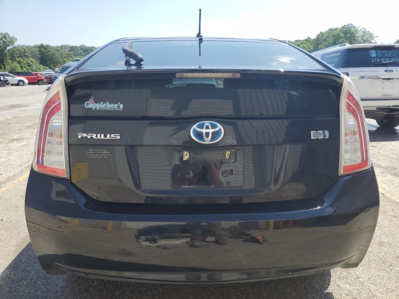 2012 Toyota Prius vin: JTDKN3DU5C5443616