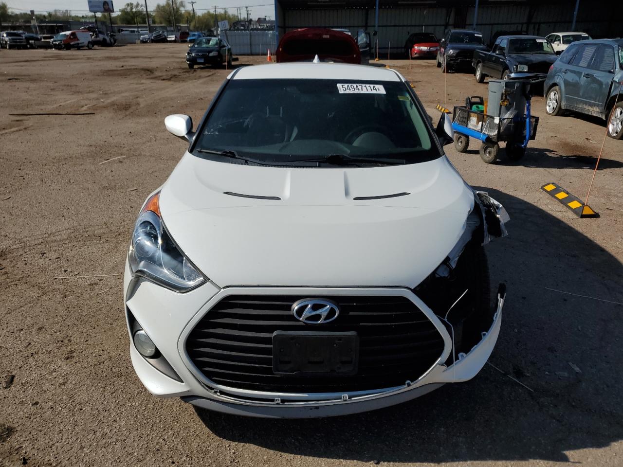 KMHTC6AEXDU157658 2013 Hyundai Veloster Turbo