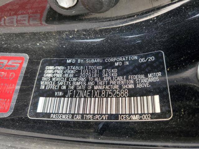 2020 Toyota 86 Gt VIN: JF1ZNAE1XL8752588 Lot: 56516654