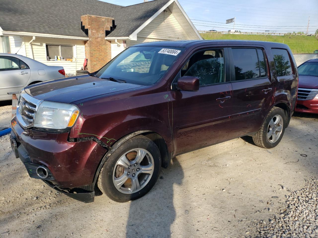 5FNYF4H57FB071375 2015 Honda Pilot Exl