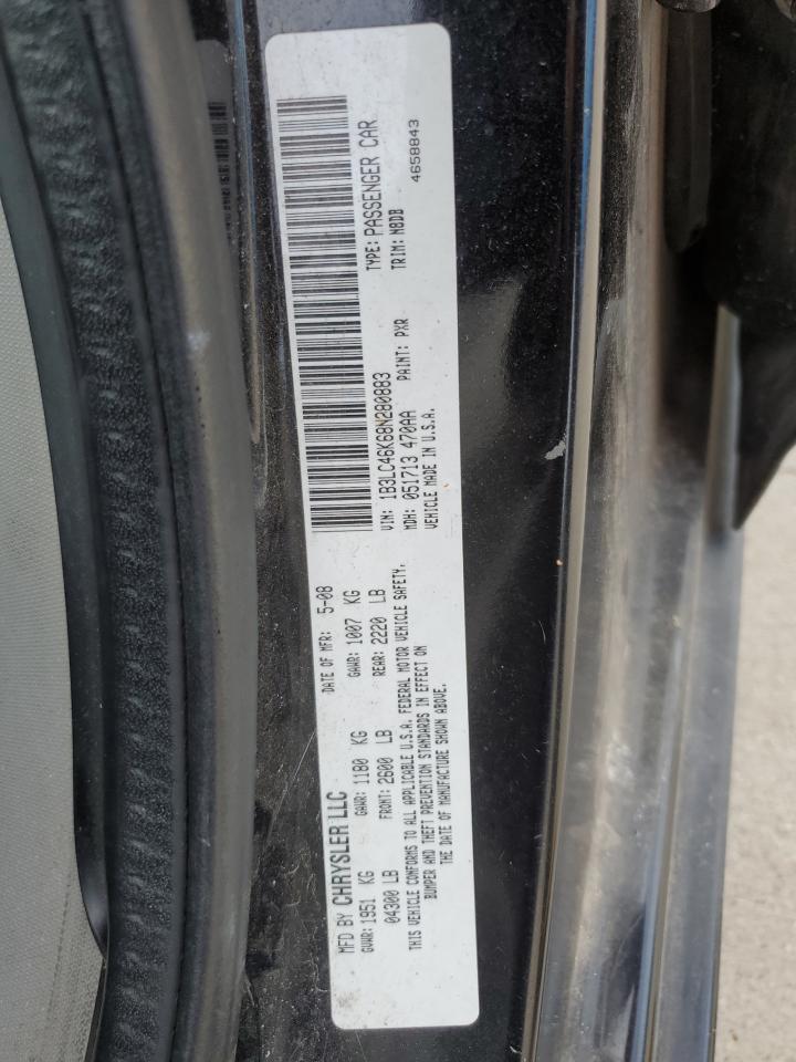 1B3LC46K68N280883 2008 Dodge Avenger Se