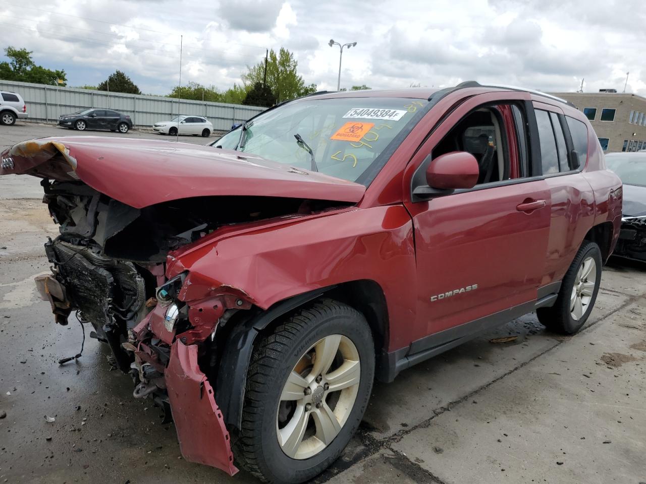 1C4NJDEBXED641967 2014 Jeep Compass Latitude