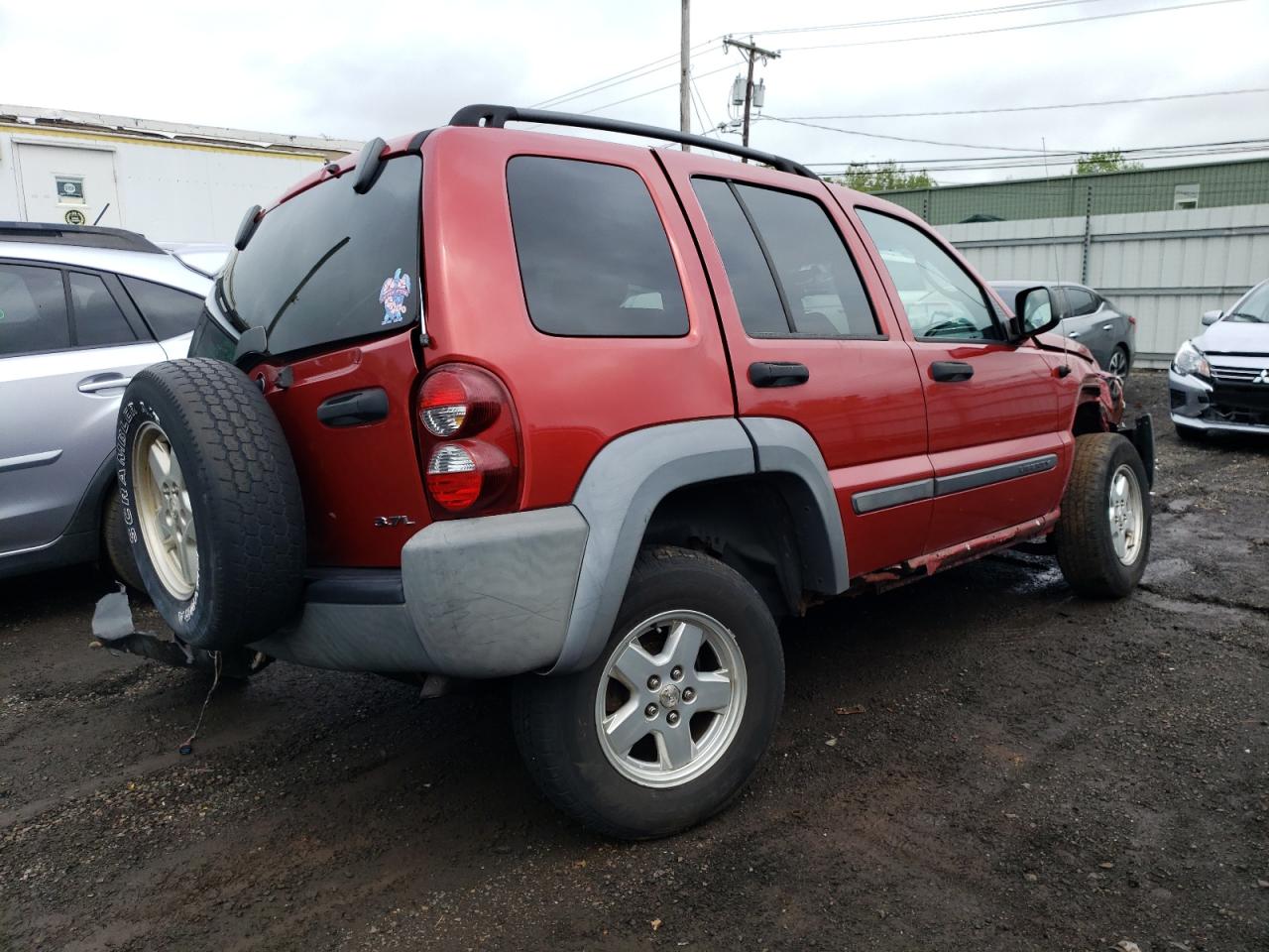 1J4GL48K07W561187 2007 Jeep Liberty Sport