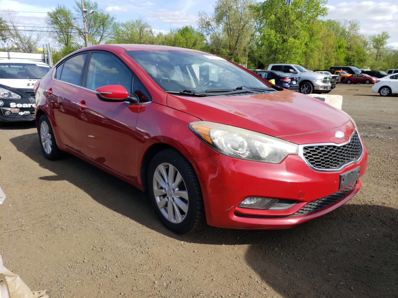 KNAFX4A82E5055543 2014 Kia Forte Ex