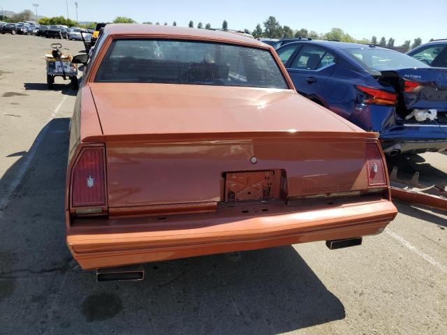 1986 Chevrolet Monte Carlo VIN: 1G1GZ37G1GR198675 Lot: 53802854