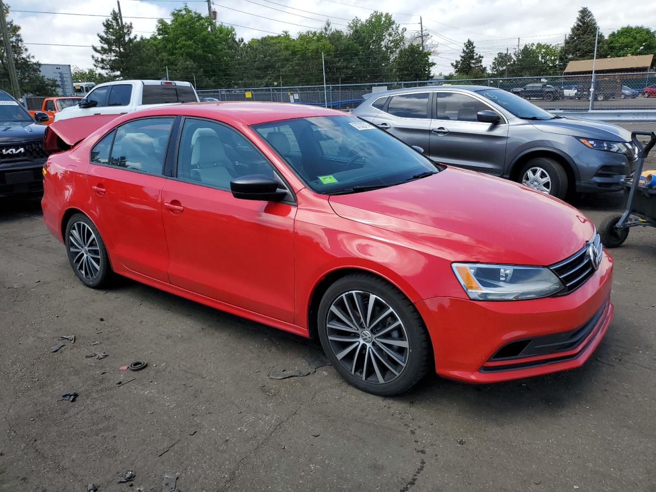 2015 Volkswagen Jetta Se vin: 3VWD17AJ9FM416467