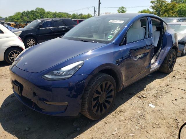 2021 Tesla Model Y VIN: 5YJYGDEE3MF300911 Lot: 55343174