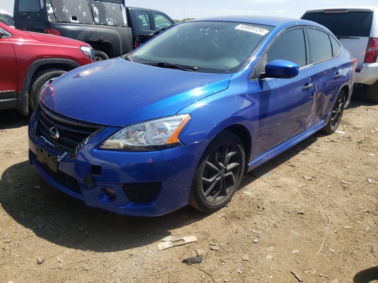 3N1AB7AP0EY257484 2014 Nissan Sentra S