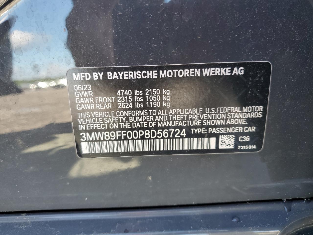 3MW89FF00P8D56724 2023 BMW 330Xi