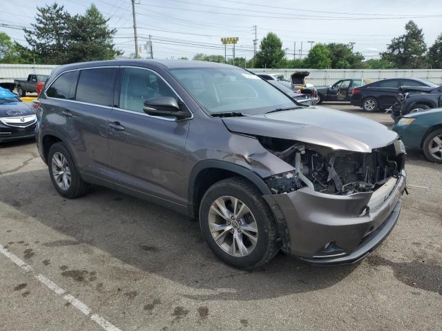 2016 Toyota Highlander Le VIN: 5TDZKRFH5GS121763 Lot: 52515184