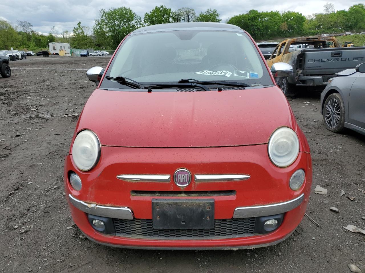 3C3CFFCR7CT104067 2012 Fiat 500 Lounge