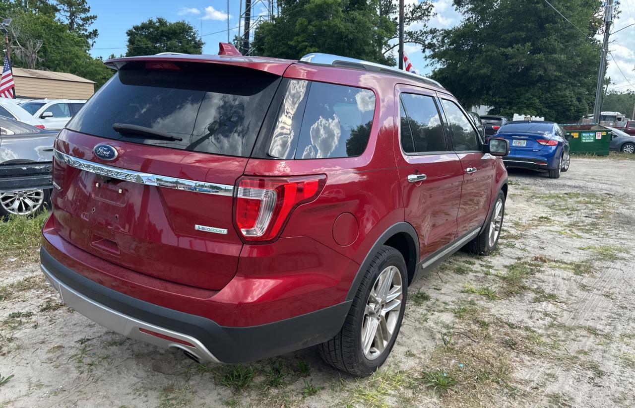 2016 Ford Explorer Limited vin: 1FM5K7FH1GGC69837