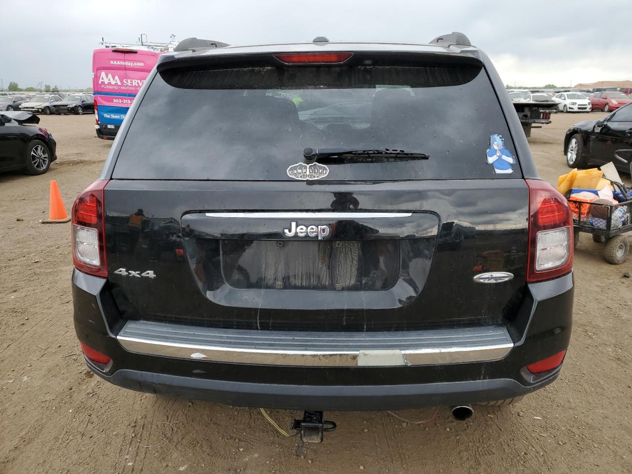 1C4NJDEB1GD698030 2016 Jeep Compass Latitude