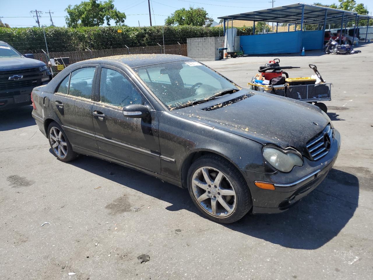 WDBRF40J44F482804 2004 Mercedes-Benz C 230K Sport Sedan