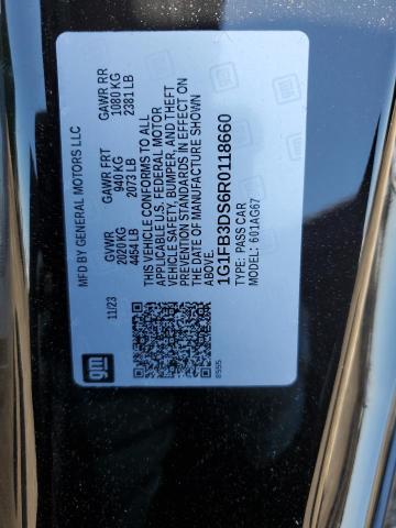 2024 CHEVROLET CAMARO LS - 1G1FB3DS6R0118660