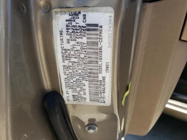 1999 Toyota Camry Ce VIN: 4T1BG22K8XU414317 Lot: 56765414