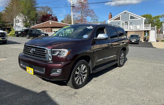 Lot #2517198501 2019 TOYOTA SEQUOIA LI salvage car