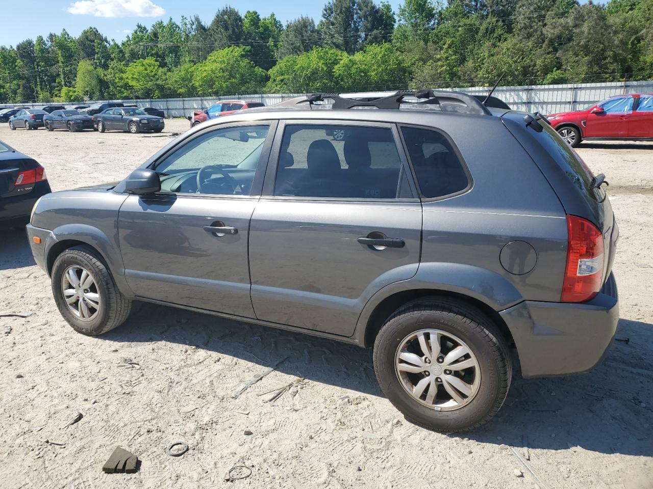 KM8JM12B19U037296 2009 Hyundai Tucson Gls