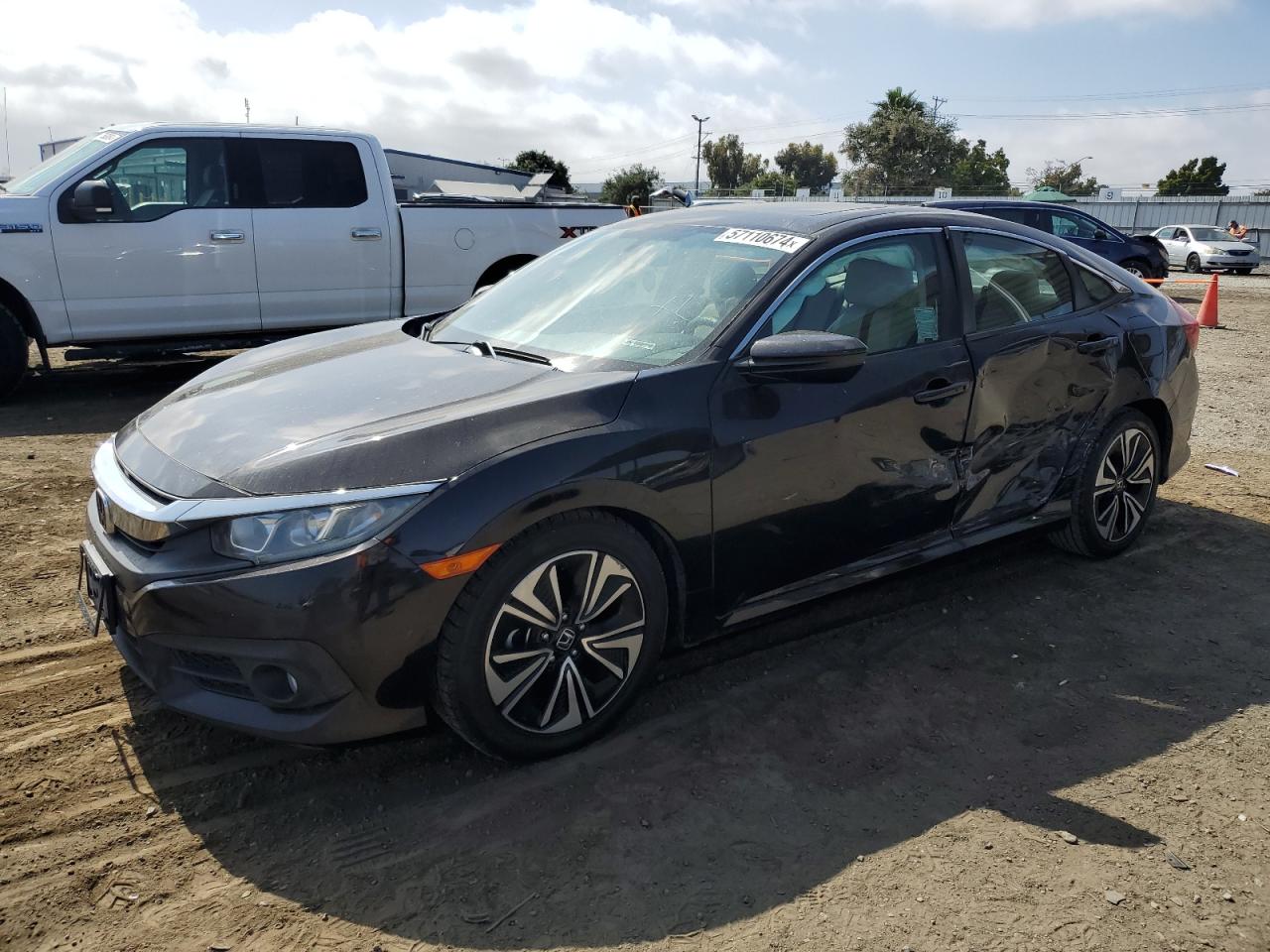 2HGFC1F37GH641713 2016 Honda Civic Ex