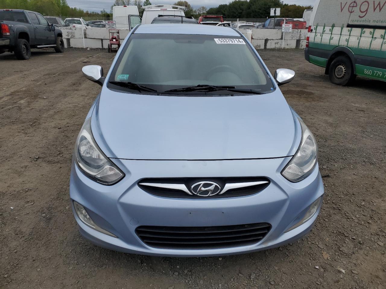 2013 Hyundai Accent Gls vin: KMHCU4AE1DU380110